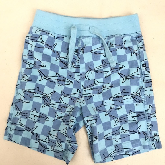 Bundle: 2 Kid drawstring cotton pull-on shorts 2T - Picture 6 of 9